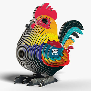 EUGY 3D Rooster No.133 Model Craft Kit