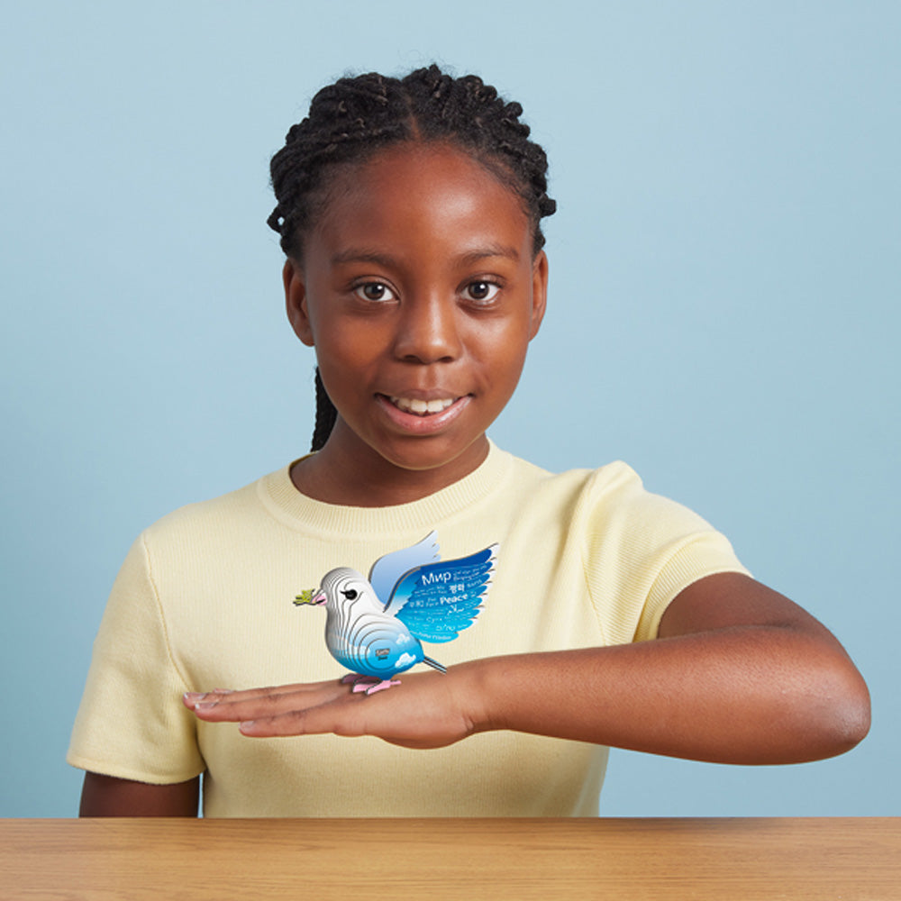 EUGY Dove No.505 3D Model Craft Kit