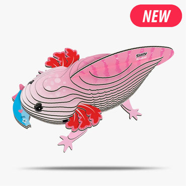 EUGY Axolotl No.139 3D Model Craft Kit