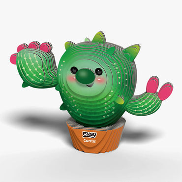 EUGY Cactus No.130 3D Model Craft Kit