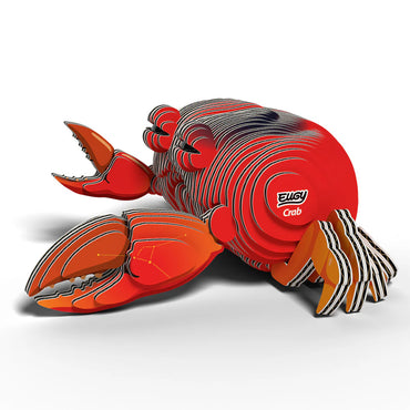 EUGY Crab No.144 3D Model Craft Kit