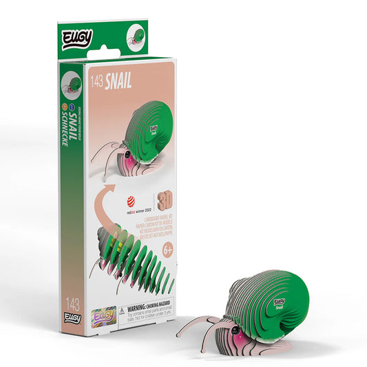 EUGY Snail No.143 3D Model Craft Kit
