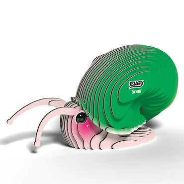 EUGY Snail No.143 3D Model Craft Kit