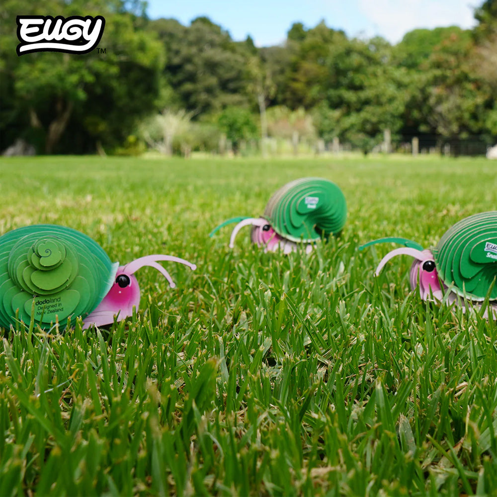 EUGY Snail No.143 3D Model Craft Kit