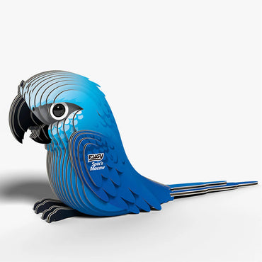 EUGY Spix's Macaw No.123 3D Model Craft Kit