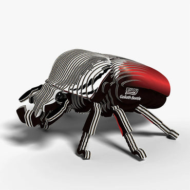 EUGY Goliath Beetle No.111 3D Model Craft Kit