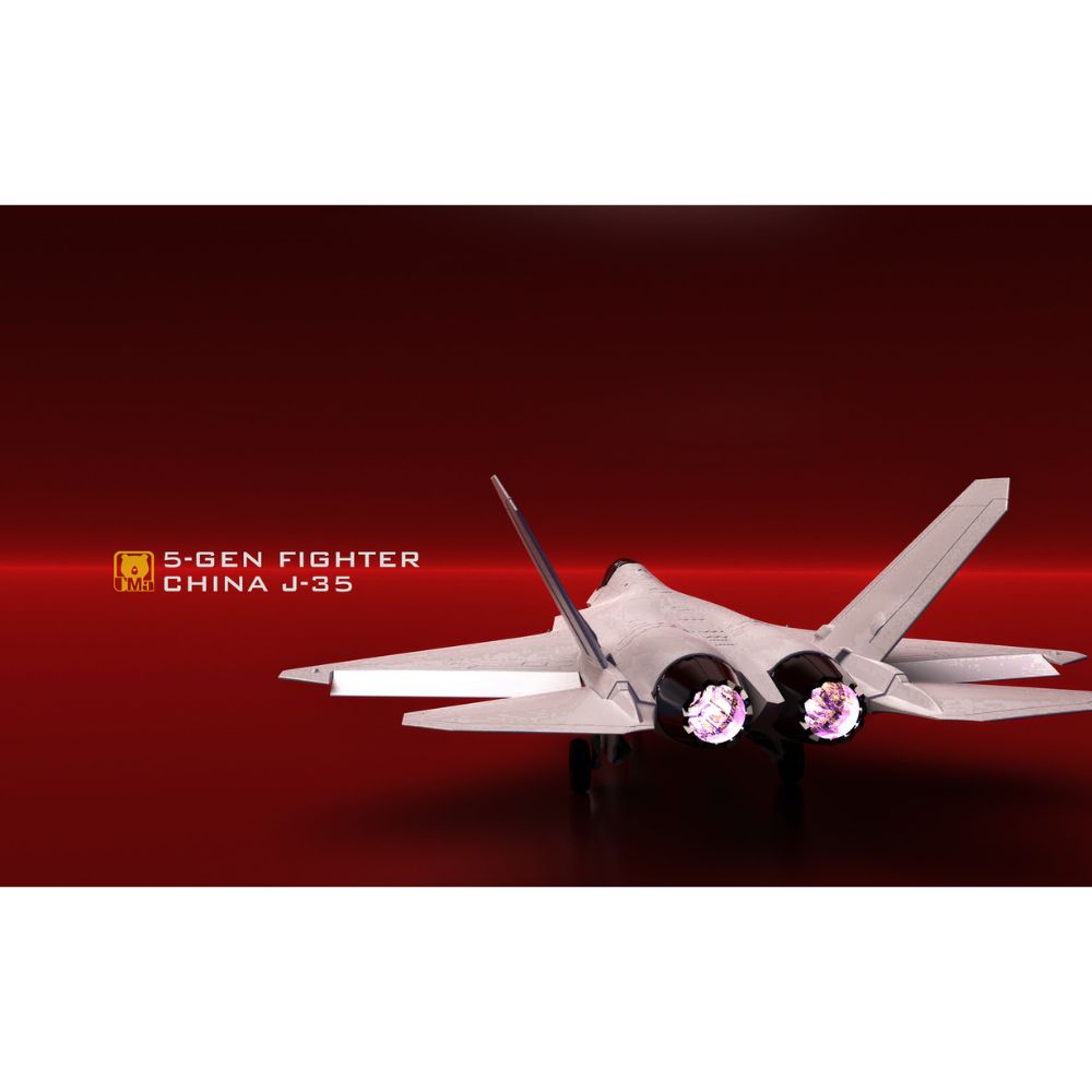 UMa Model D7001 Chinese Shenyang J-35A Gyrfalcon Stealth Fighter 1:72 Model Kit