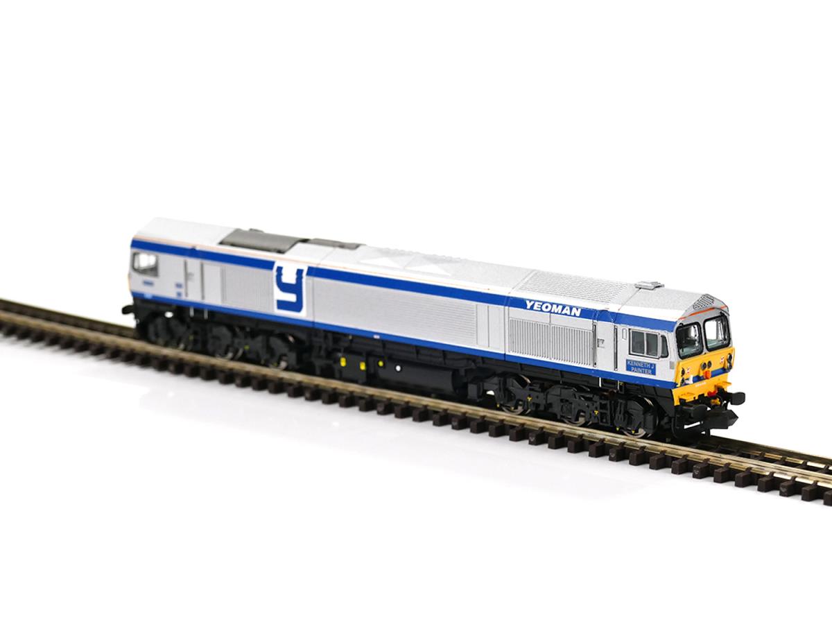 Dapol Class 59 002 Foster Yeoman Silver (DCC-Fitted) N Gauge 2D-005-000D