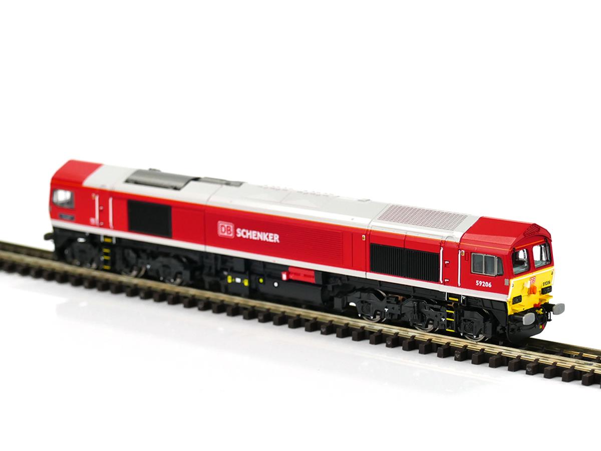 Dapol 2D-005-002S Class 59 206 'John F Yeoman' DB Schenker (DCC-Sound) N Gauge