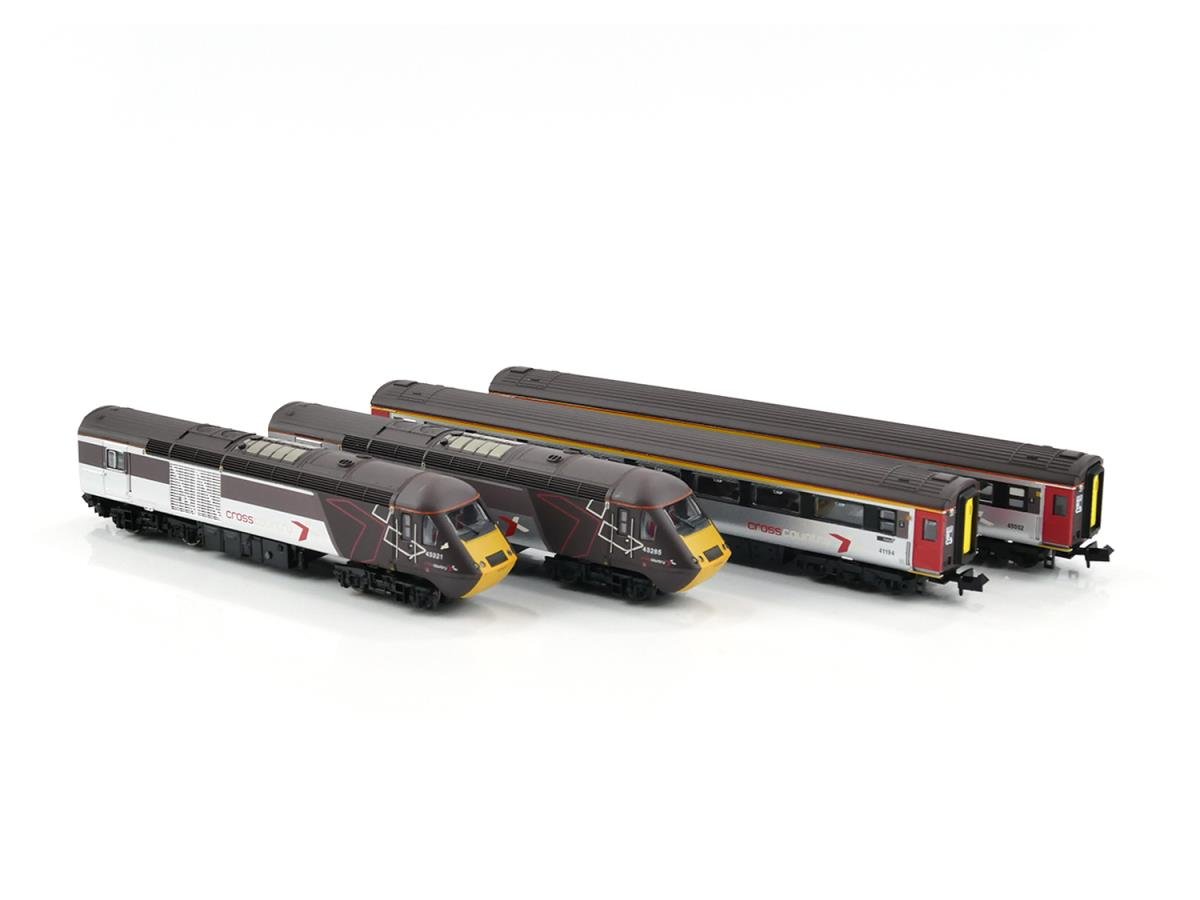 Dapol Class 43 HST 4 Car Set 43285/321 CrossCountry DA2D-019-016 N Gauge
