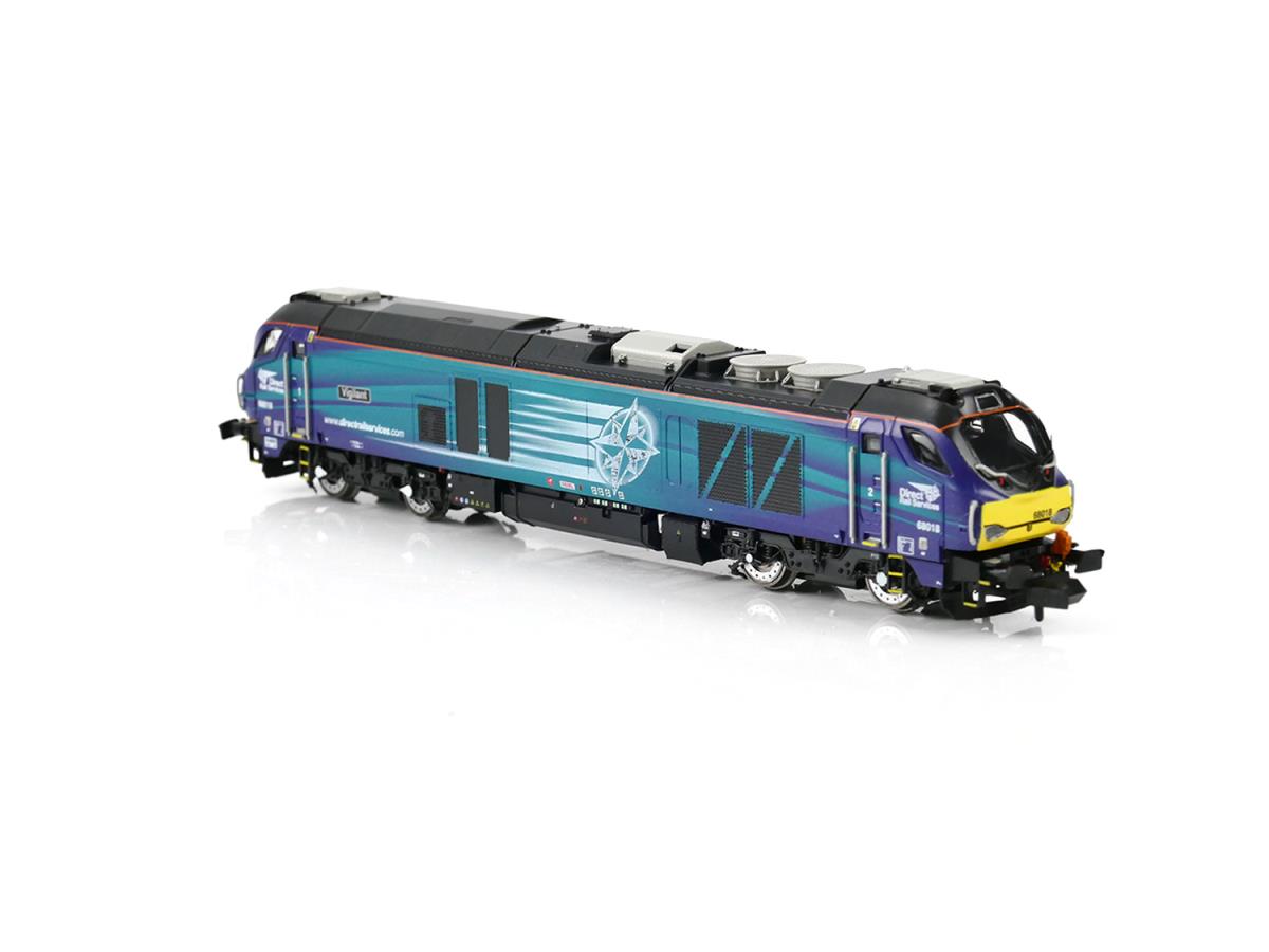 Dapol 2D-022-013 Class 68 018 'Vigilant' DRS Compass N Gauge