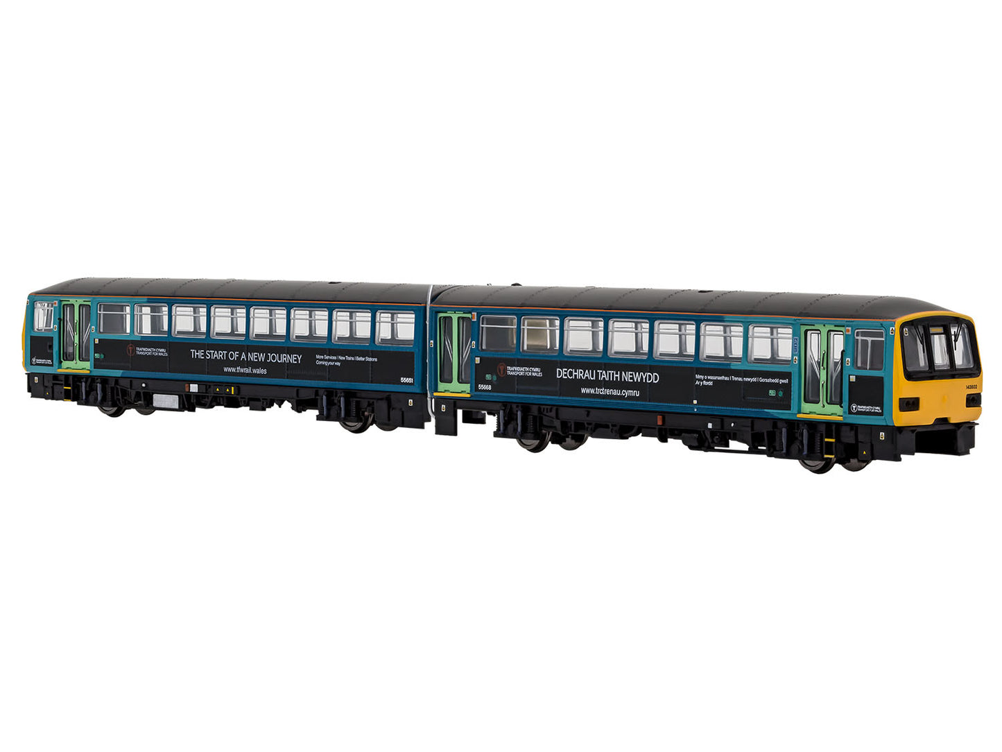 Dapol Class 143 602 Arriva Blue Transport for Wales (DCC) DA2D-143-004D N Gauge