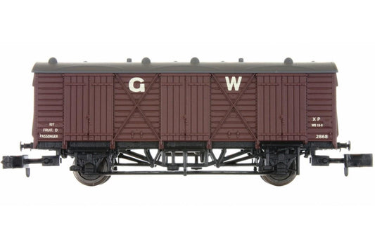 Dapol Fruit D Van GWR Brown 2868 DA2F-014-010 N Gauge
