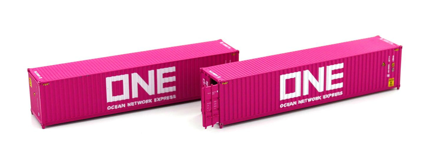 Dapol 40ft Container Twin Set ONE TLLU DA2F-028-114 N Gauge