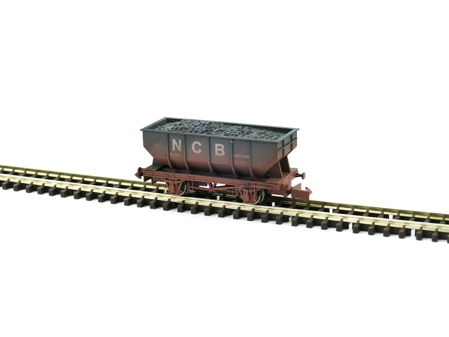 Dapol 21t Hopper NCB 130 Weathered 2F-034-086 N Gauge