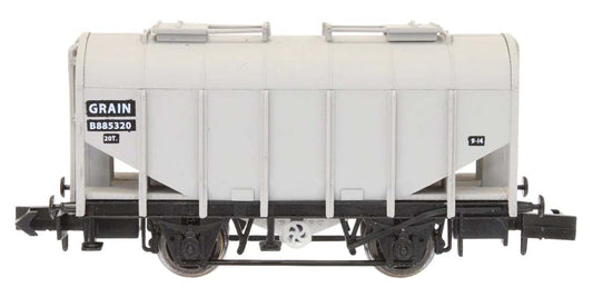 Dapol Bulk Grain Hopper BR Grey B885320 DA2F-036-047 N Gauge