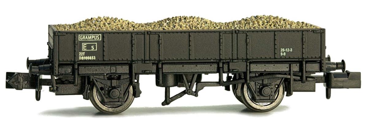 Dapol 2F-060-014 Grampus Wagon BR Black DB984292 N Gauge