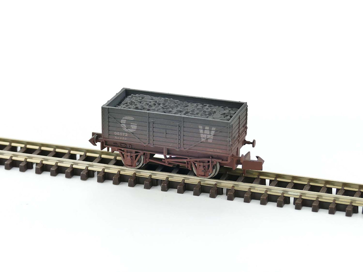 Dapol 7 Plank Wagon GWR 06572 Weathered 2F-071-079 N Gauge