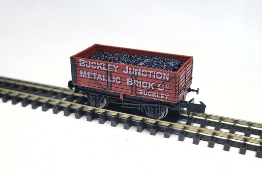 Dapol 7 Plank Wagon Buckley Junction 24 N Gauge DA2F-071-088