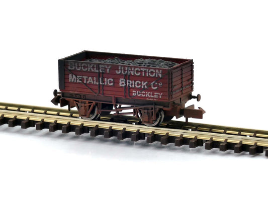 Dapol 7 Plank Wagon Buckley Junction 24 Weathered N Gauge DA2F-071-089