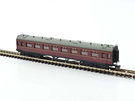 Dapol 2P-000-107 Collett Coach Second BR Maroon W506W N Gauge