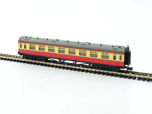 Dapol 2P-000-136 Collett Coach Second BR Crimson/Cream W1137W N Gauge