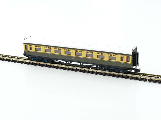 Dapol 2P-000-156 Collett Coach Third GWR Chocolate/Cream 1153 N Gauge