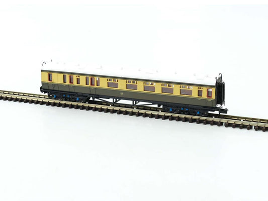 Dapol 2P-000-253 Collett Coach Brake Composite GWR Chocolate/Cream 7061 N Gauge