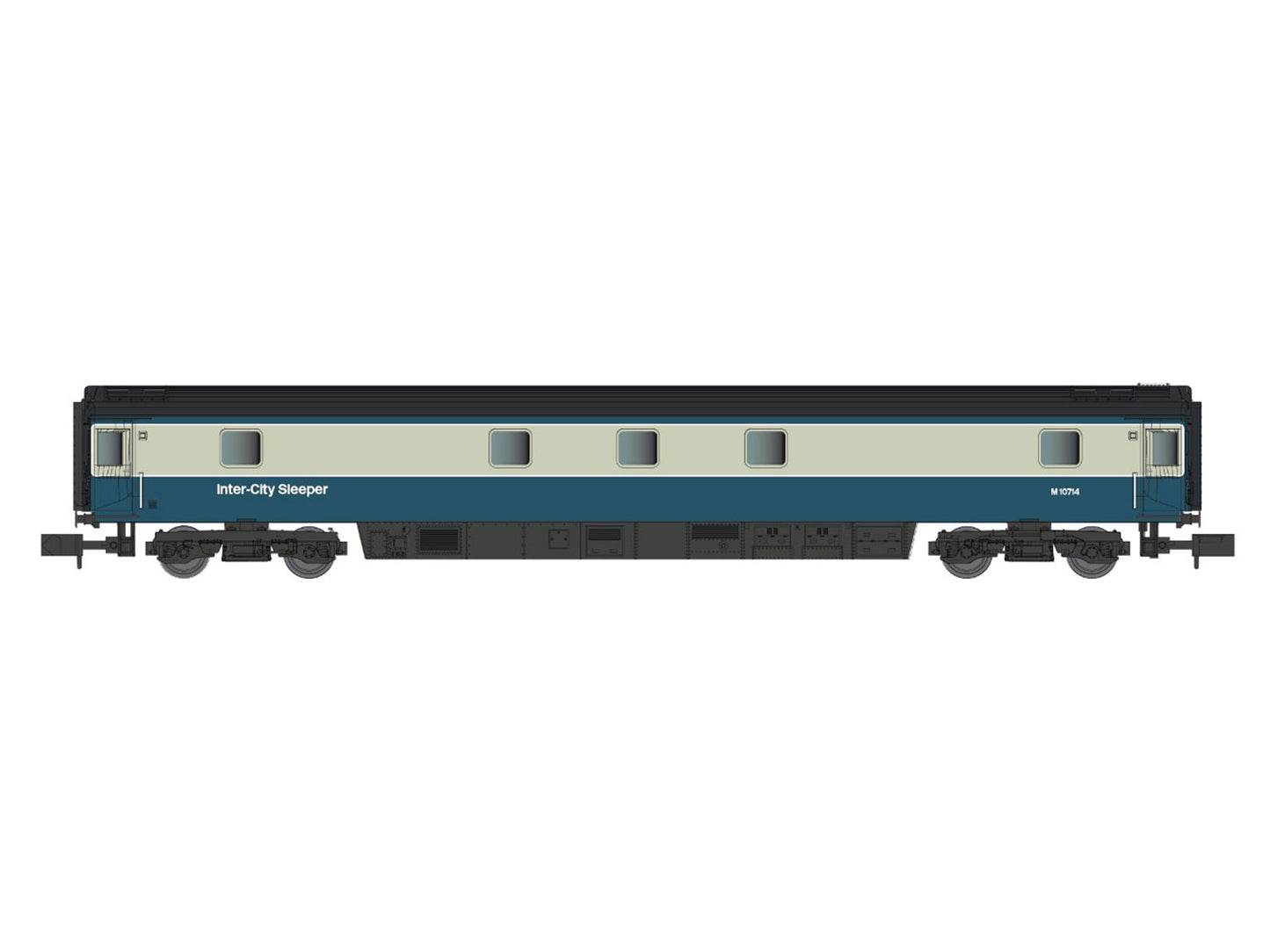 Dapol Mk3 Sleeper Coach BR Blue/Grey M10714 N Gauge DA2P-006-009