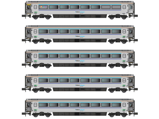 Dapol Mk3 Coach Set (5) Chiltern Railways N Gauge DA2P-009-500