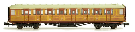 Dapol Gresley Coach LNER Teak 3rd 61626 DA2P-011-012 N Gauge
