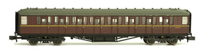 Dapol Gresley Coach BR Maroon 2nd E12105E DA2P-011-076 N Gauge