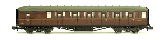 Dapol Gresley Coach BR Maroon Brake Composite E10015E DA2P-011-275 N Gauge