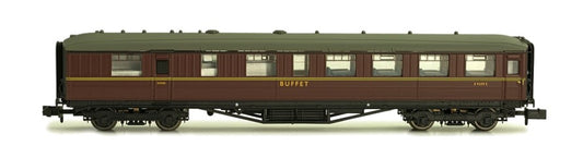Dapol Gresley Coach BR Maroon Buffet E9120E DA2P-011-373 N Gauge