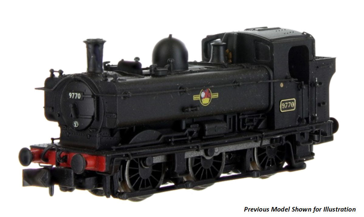 Dapol Pannier Tank 9672 BR Late Black DA2S-007-034 N Gauge