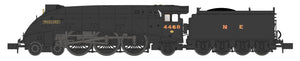 Dapol A4 4468 'Mallard' NE Wartime Black 2S-008-020 N Gauge