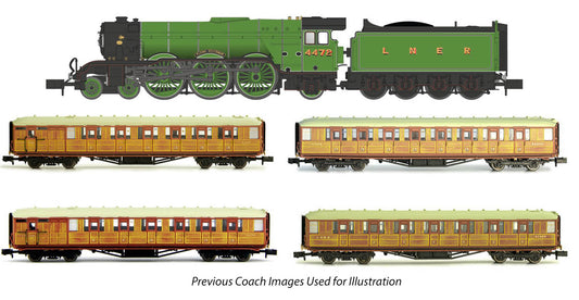Dapol A1 4472 Flying Scotsman LNER Green Train Pack (DCC-Fitted) 2S-011-010D N