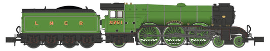 Dapol A1 2751 'Humourist' LNER Apple Green (DCC-Fitted) 2S-011-011D N Gauge