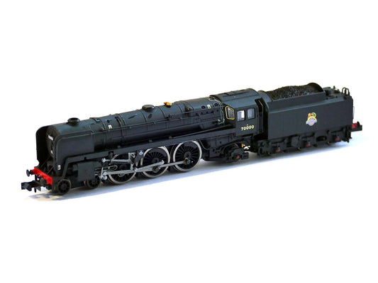 Dapol 2S-017-006 Britannia 70000 'Britannia' BR Unlined Early Black N Gauge