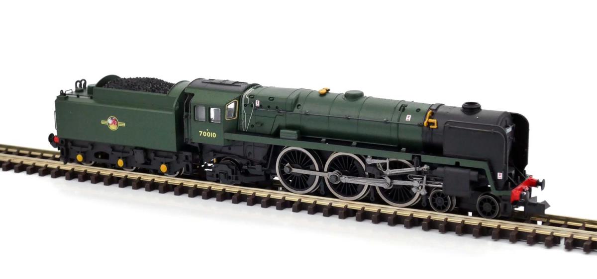 Dapol 2S-017-009 Britannia 70010 'Owen Glendower' BR Unlined Late Green N Gauge