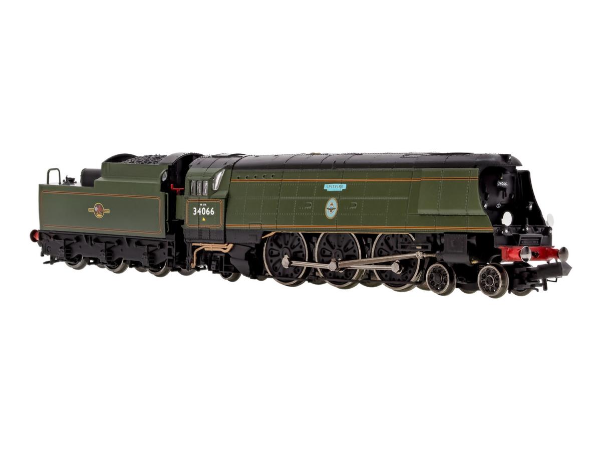 Dapol BofB 34066 Spitfire BR Green Late Crest (DCC-Sound) DA2S-034-002S N Gauge