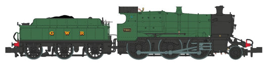 Dapol 43xx 2-6-0 Mogul 7301 GWR Green (DCC-Fitted) DA2S-043-003D N Gauge
