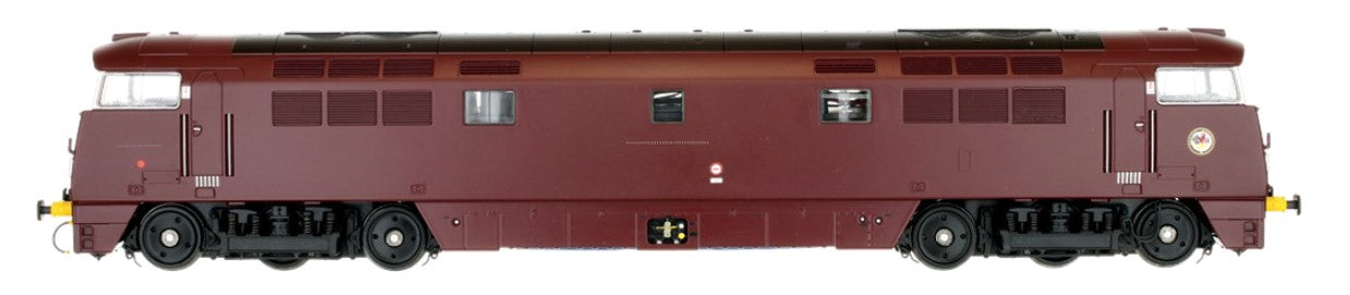 Dapol Class 52 D1009 Western Invader BR Maroon SYP (DCC-Fitted) DA4D-003-021D OO Gauge