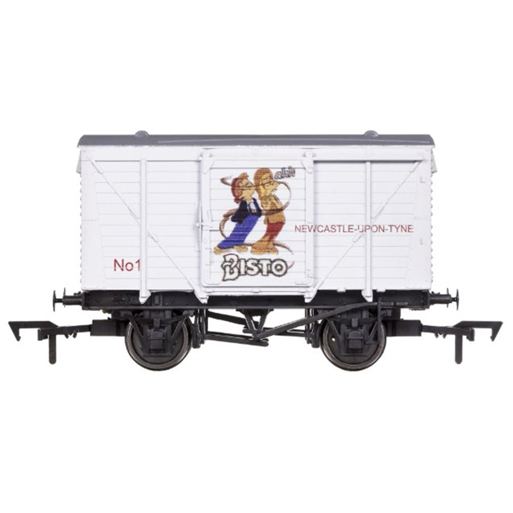 Dapol Bisto No.1 Weathered Ventilated Van OO Gauge DA4F-011-133