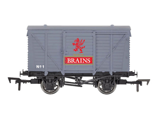 Dapol 4F-011-145 Ventilated Van Brains SA No.1 Weathered OO Gauge