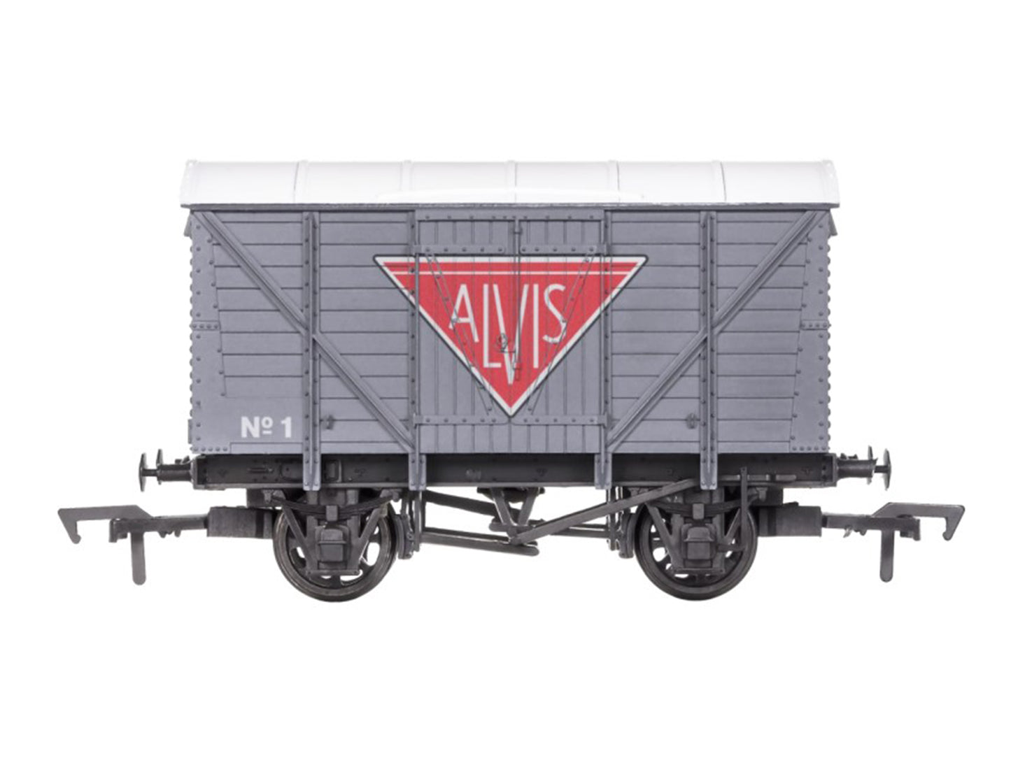 Dapol Ventilated Van Alvis No.1 Weathered DA4F-012-058 OO Gauge