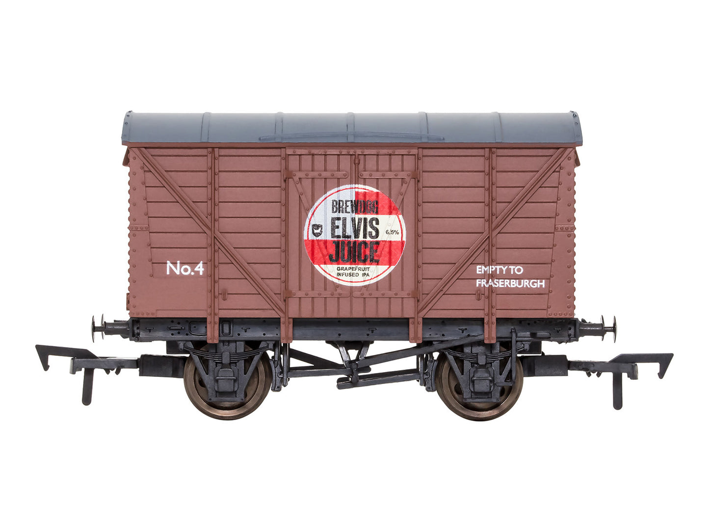 Dapol Ventilated Van Brewdog Elvis Juice IPA Weathered DA4F-012-070 OO Gauge