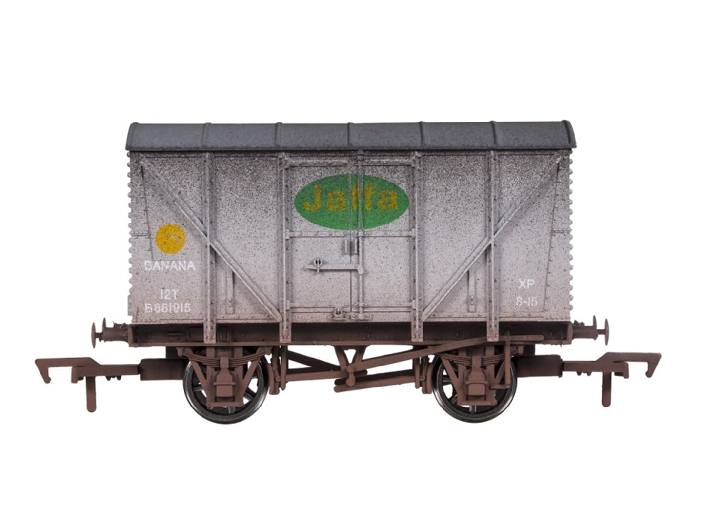 Dapol Banana Van Jaffa B881915 Weathered OO Gauge DA4F-016-134