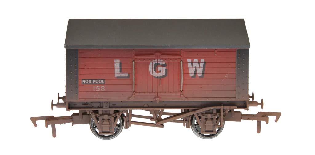 Dapol Salt Van LGW 158 Weathered DA4F-018-026 OO Gauge
