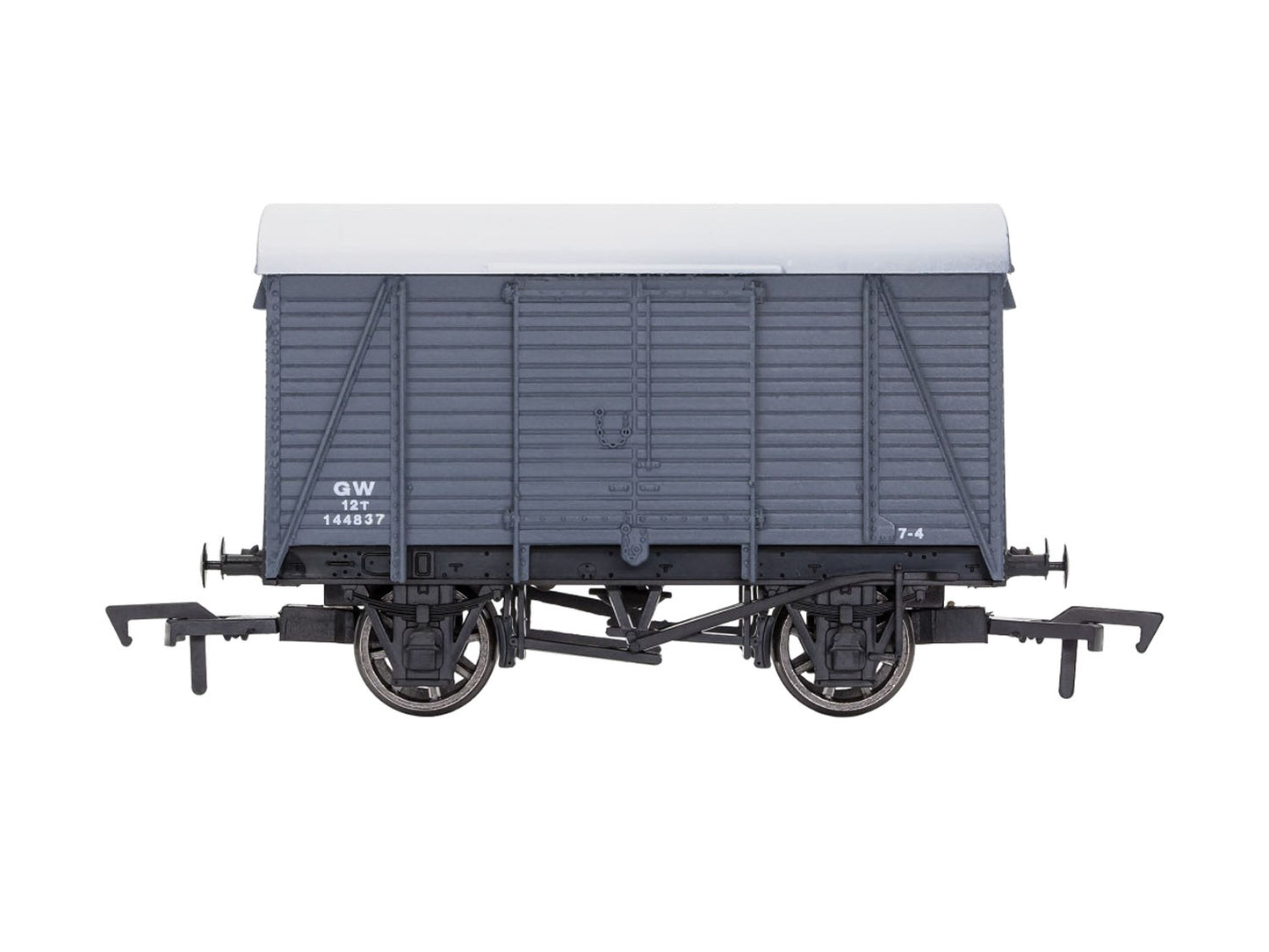 Dapol GWR Box Van 144837 Weathered DA4F-021-002 OO Gauge